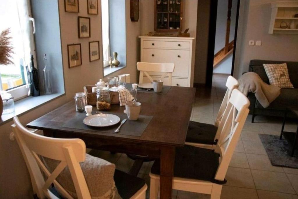 Ferienwohnung "Frieda" Breitenstein エクステリア 写真