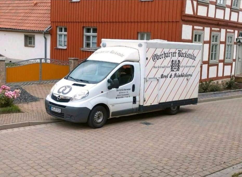 Ferienwohnung "Frieda" Breitenstein エクステリア 写真